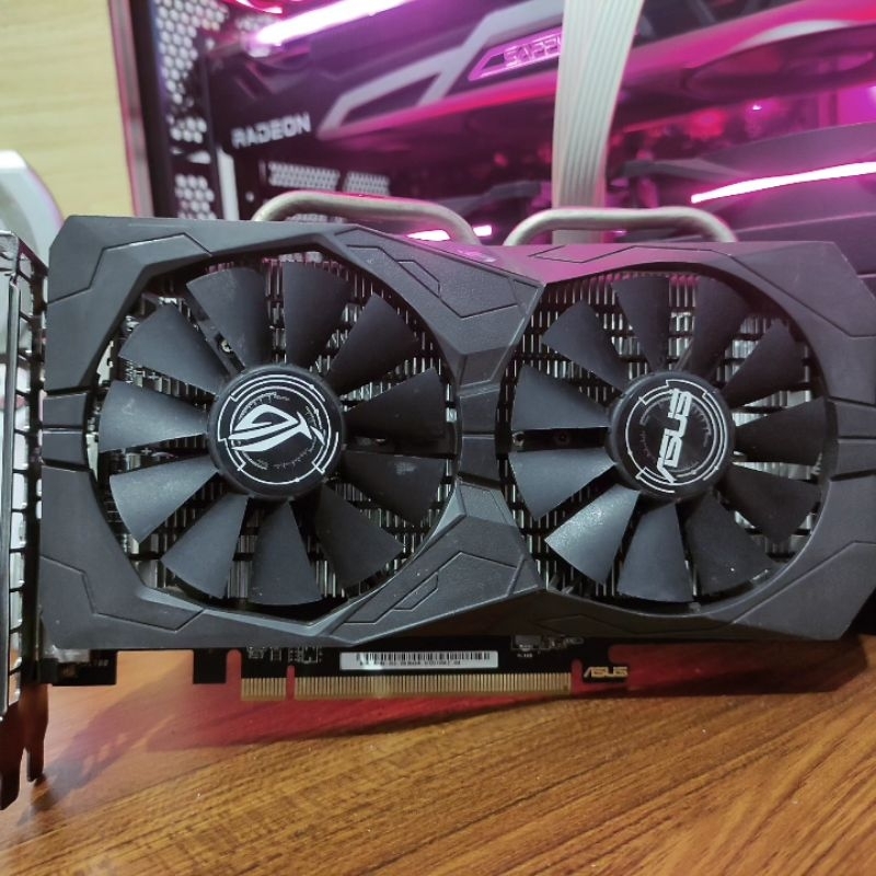 VGA ASUS ROG STRIX RX 460 DIATAS RX 550 SIAP GAMING RINGAN  IRIT DAYA