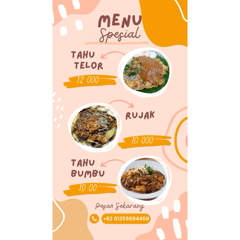 

rujak murah