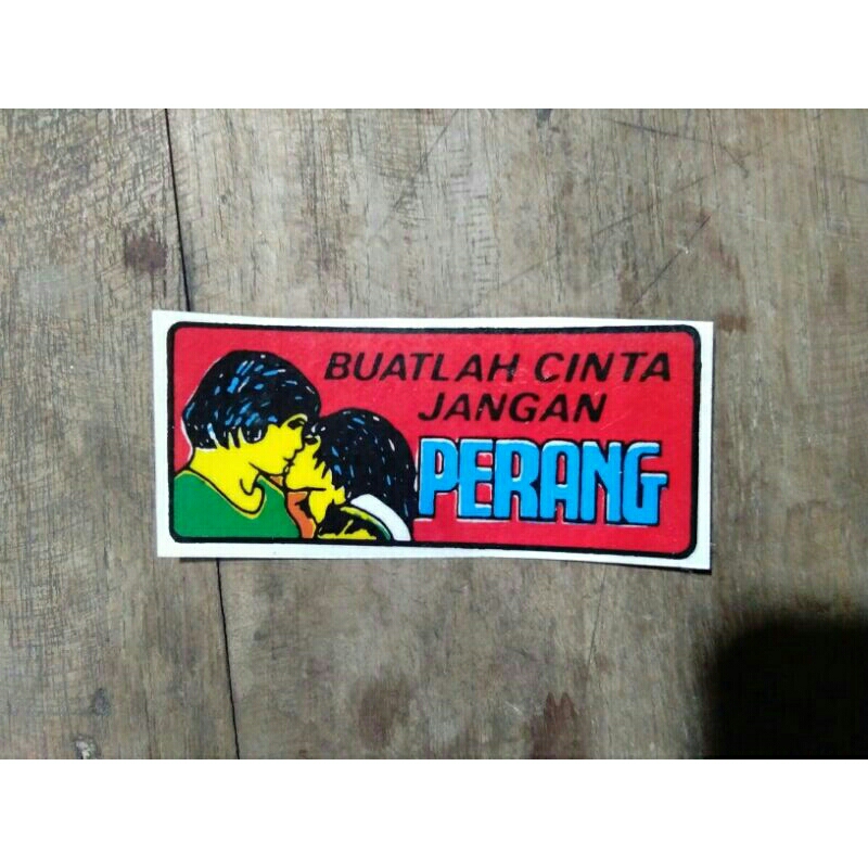 

stiker jadul buatlah cinta