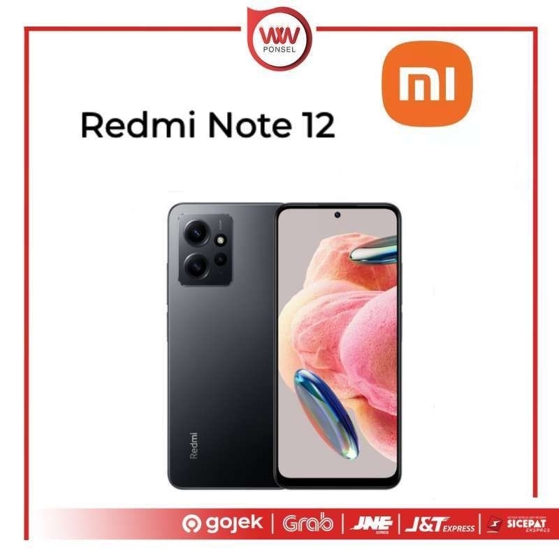 Hp Xiaomi Redmi Note 12 Ram 4GB Internal 128GB Garansi Resmi