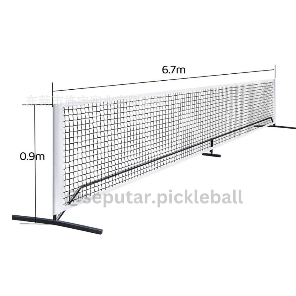 1 Set Lengkap Net Pickleball 22 Ft Package FREE Tas Net Pickleball - Portable