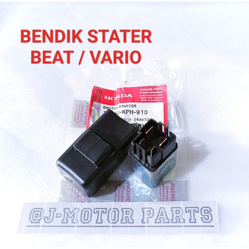 BENDIK RELAY STATER BEAT LAMA KARBU SPACY SCOPY VARIO LAMA VARIO 110 CBS HIGH QUALITY