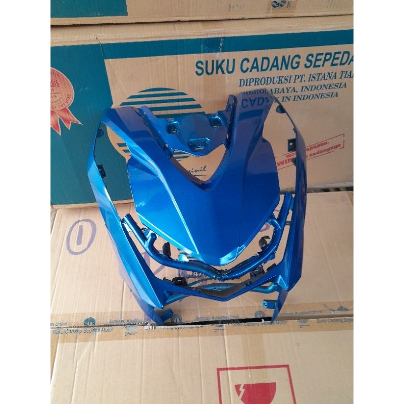 Cover lampu depan beat 2020-2022 biru panel lampu depan beat 2020 2021 2022