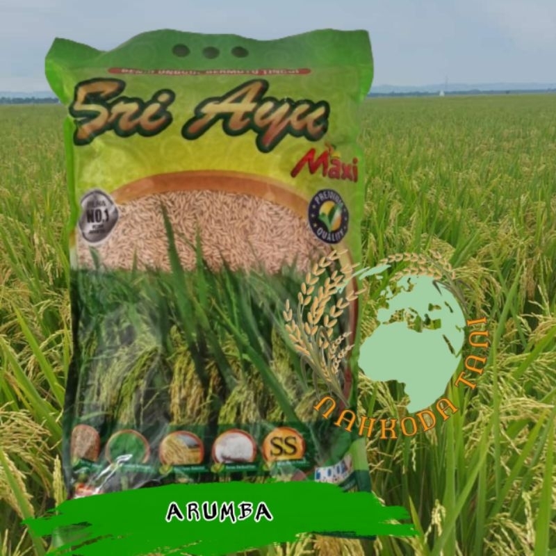 Benih padi inpari ARUMBA ( beras merah ) 5kg