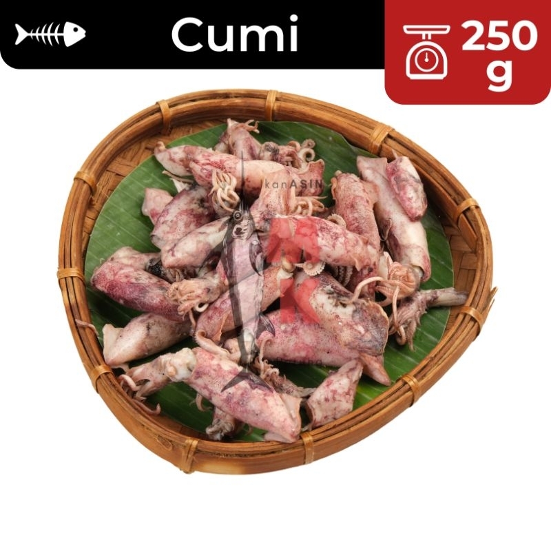 

250g Cumi Asin SUPER / Sotong Asin SUPER / Cumi Jarum / Cumi Rebus / Cumi Telor / Cumi Kering / Baby Cumi / Ikan Asin Murah / Ikan Asin Enak