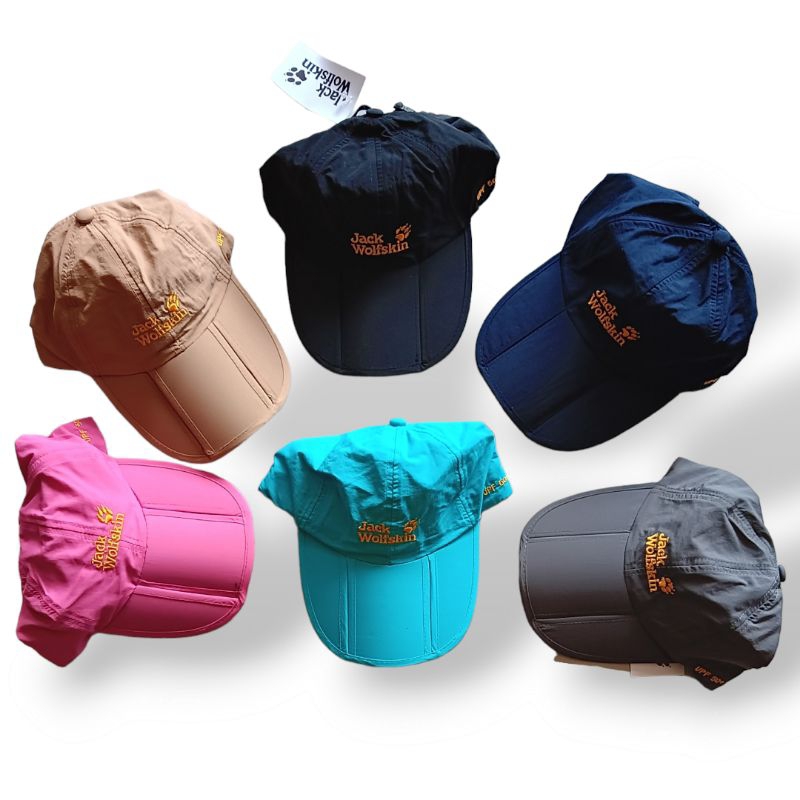 topi jack wolfskin folding outdoor upf50+