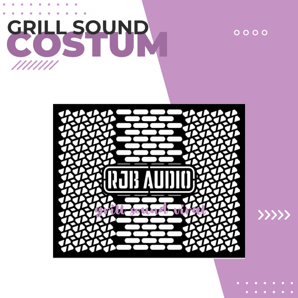 GRILL SOUND CUSTOM - Tutup Ram Speaker Murah Berkualitas