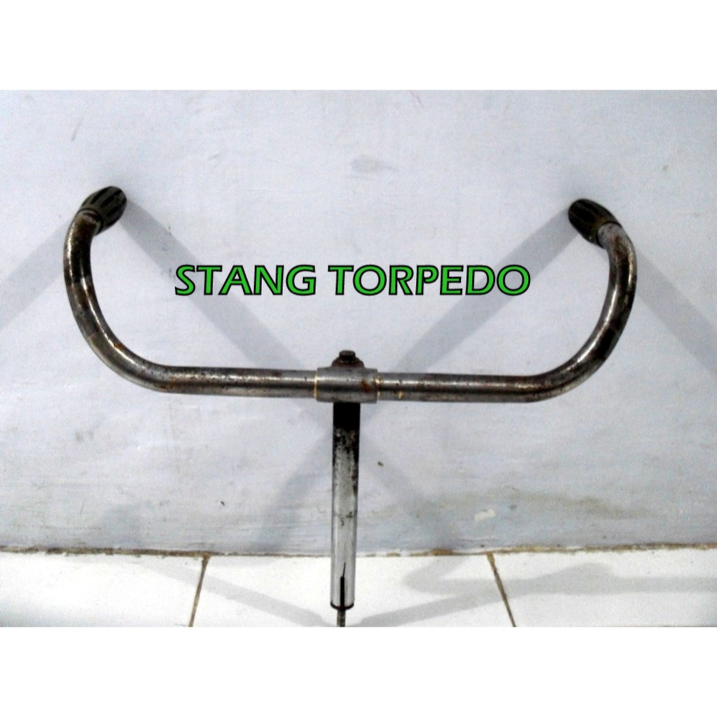 STANG SEPEDA ONTHEL TORPEDO STIR ONTHEL TORPEDO TINGGI DONGKLOK
