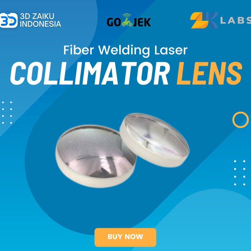 Zaiku Fiber Welding Laser Collimator Lens Mesin Las Fiber