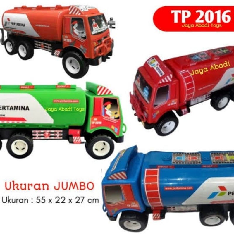 Mainan Truck Tanki Pertamina Ukuran Jumbo TP 2016