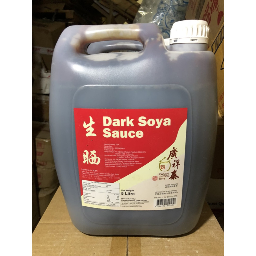 

KCT Dark soya sauce ukuran 5 Liter