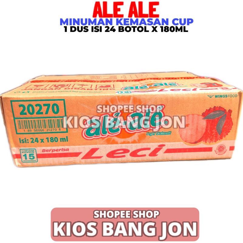 

Ale Ale Leci 1 Dus Isi 24 Botol 180ML