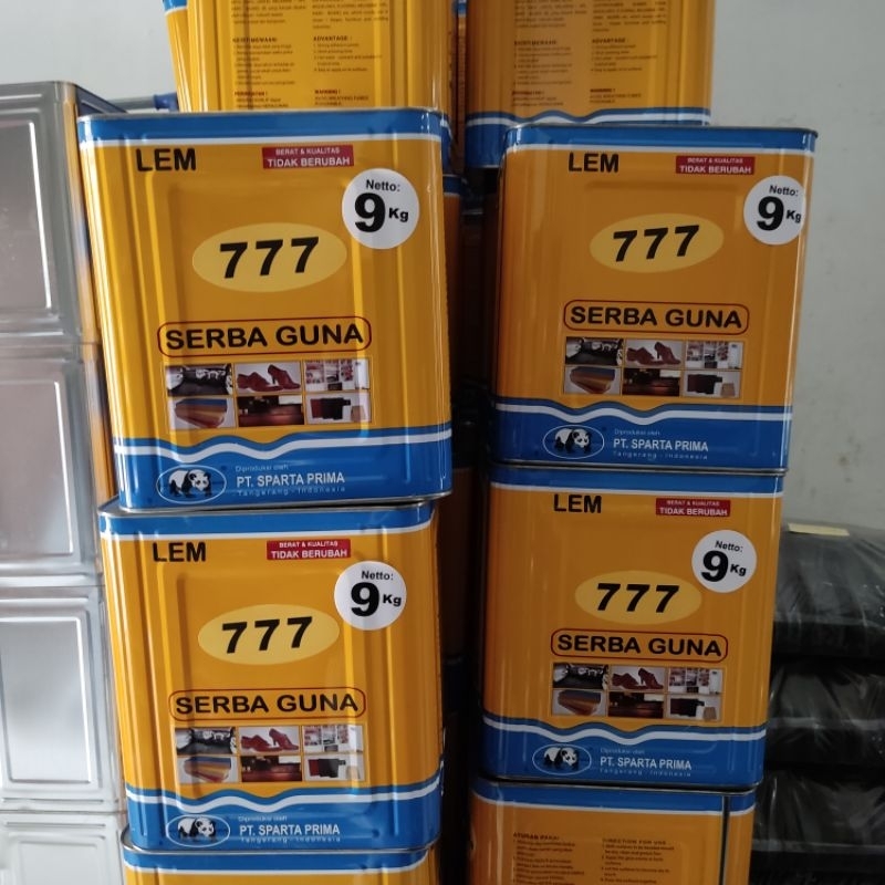 LEM KUNING 777 LEM SEPATU NET 9KG