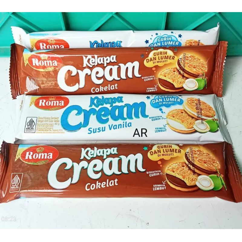 

Roma Kelapa Cream Coklat 40gr Per Pcs