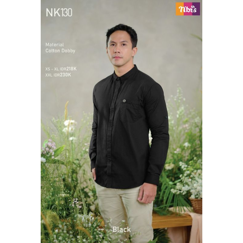 KOKO DEWASA KOKO NK 130 BLACK BY NIBRAS (KOKO DEWASA LENGAN PANJANG NIBRAS)