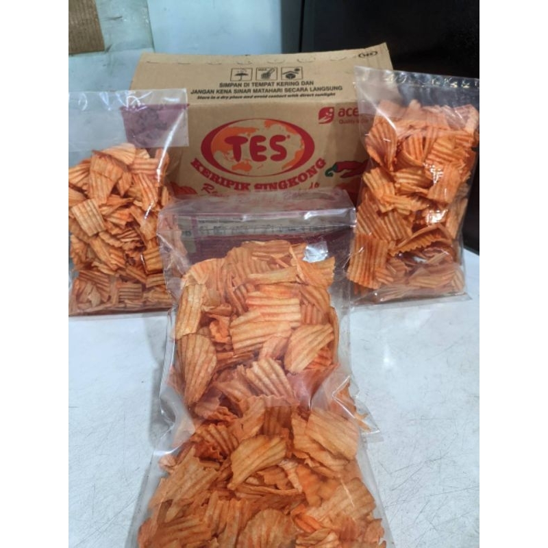 

TES KRIPIK SINGKONG BALADO 300gr