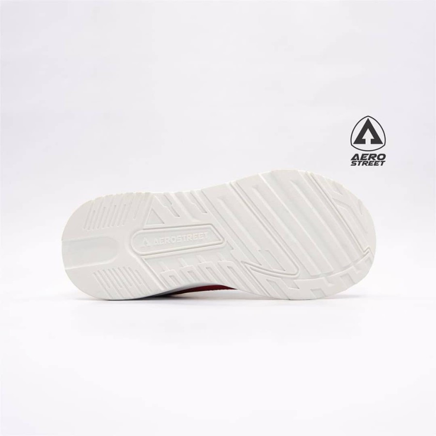 sepatu OSAKA Abu Muda - pria wanita aero Sneakers Casual Sport medan - 38