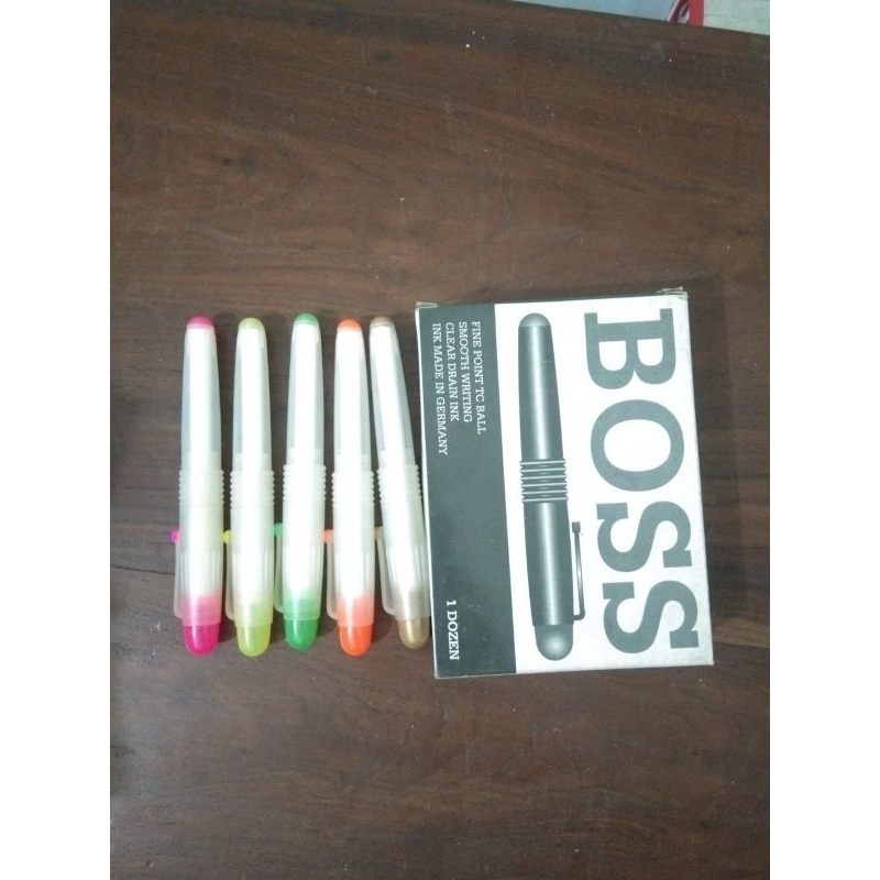

Ball point pen Boss pena promosi pulpen