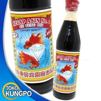 Cu Tung Hin | Kecap Asin No. 1 | Ikan Mas Koki | 650 ml