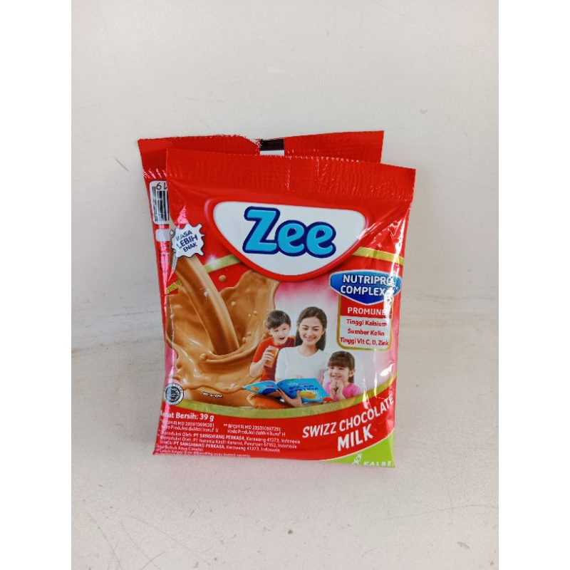 

Susu Zee Sachet Kemasan 39gr Rasa Coklat Terjamin Kualitasnya