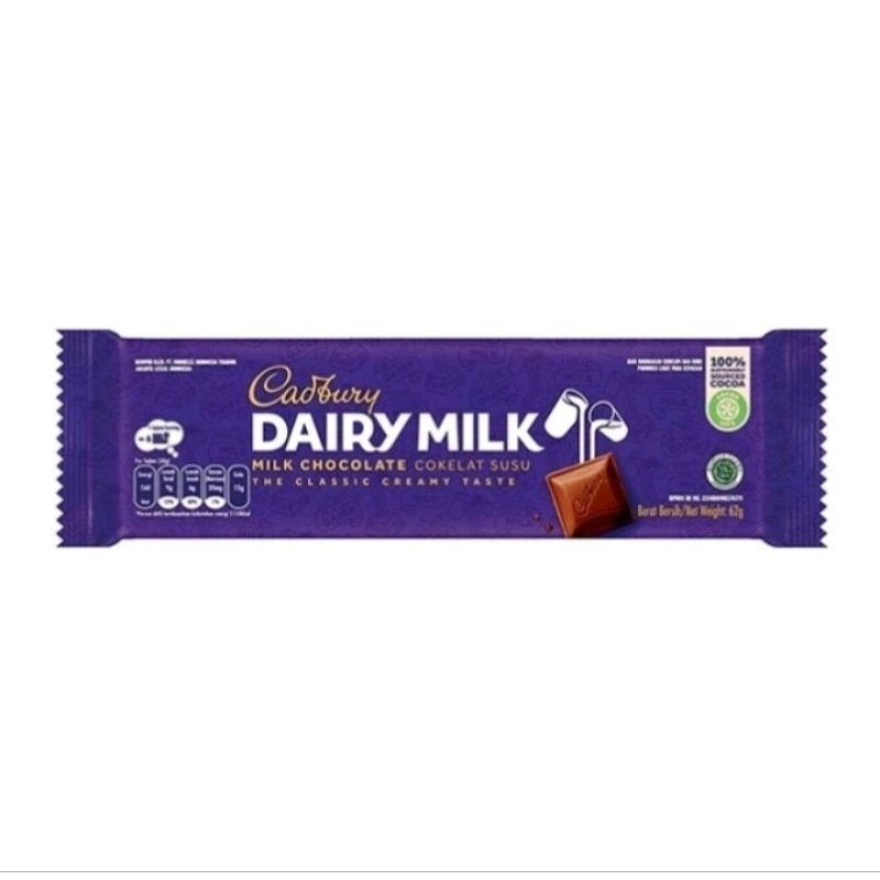 

Cadbury Dairy Milk Chocolate Original 30gr - Mondelez