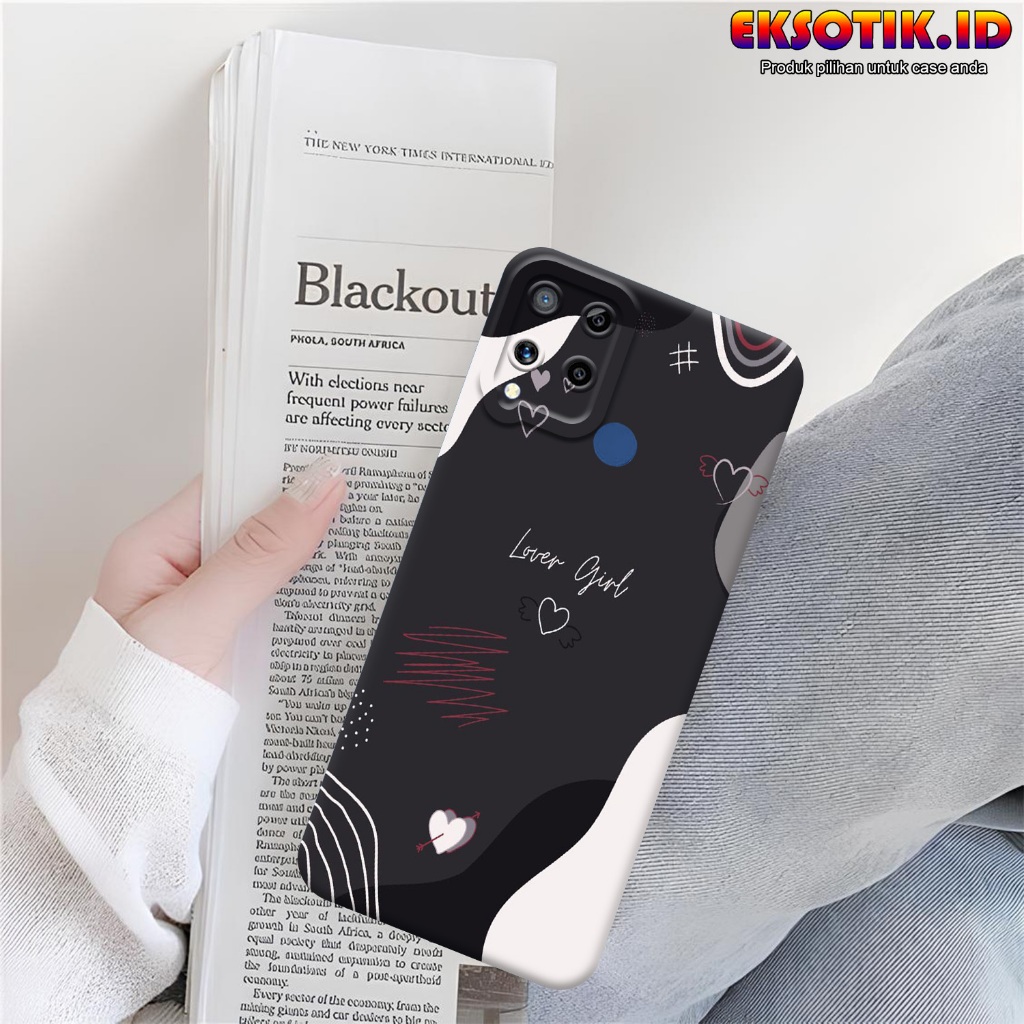 Case Realme C15 - Casing Realme C15 - Fashion Case Terbaru - Silikon Realme C15 - Motif Keren Dan Lu