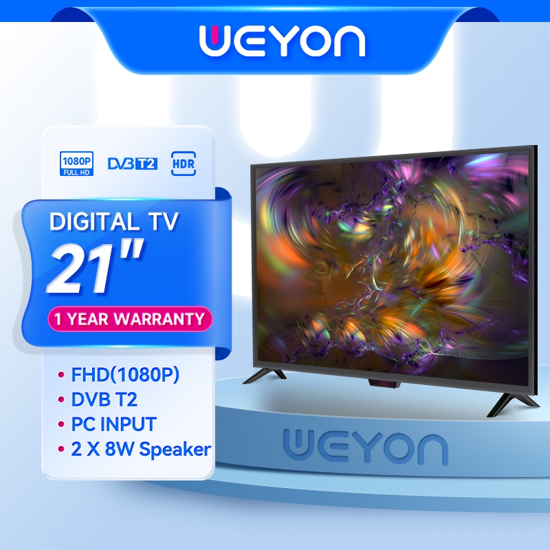 Weyon TV LED 21 Inch Digital/Analog TV FHD Televisi AV