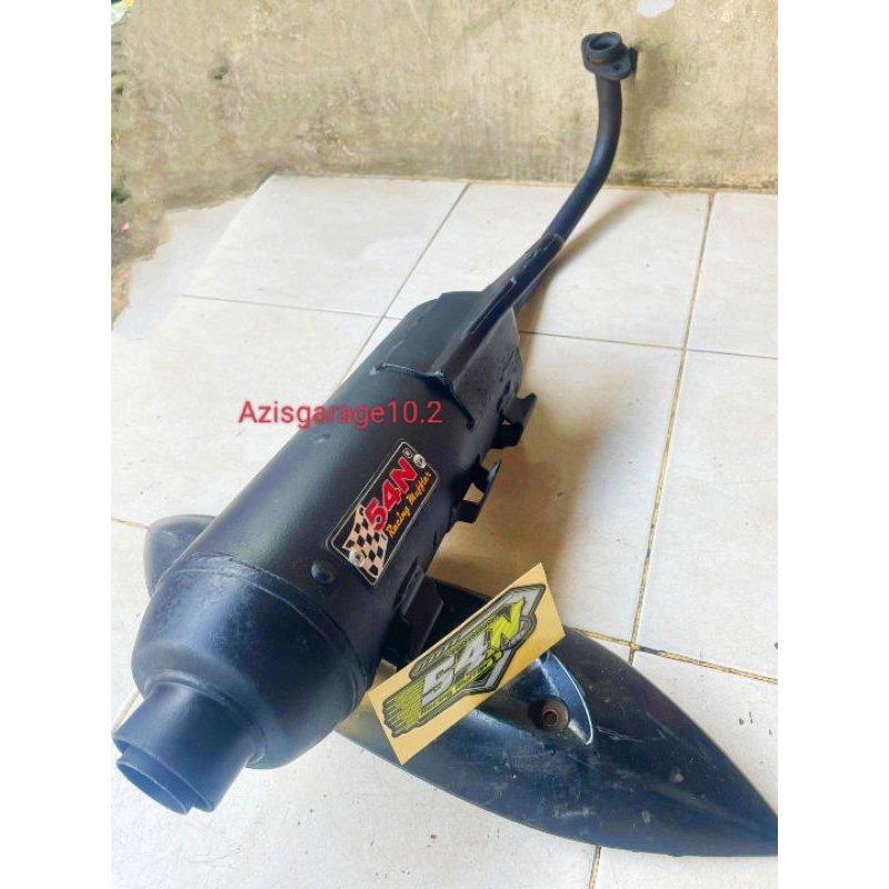 Knalpot bobokan Copy CMS 54n Mio smile/Mio MX bahan original 5tl.