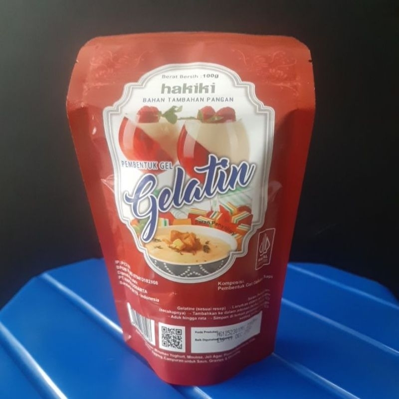 

Hakiki Gelatin 100g