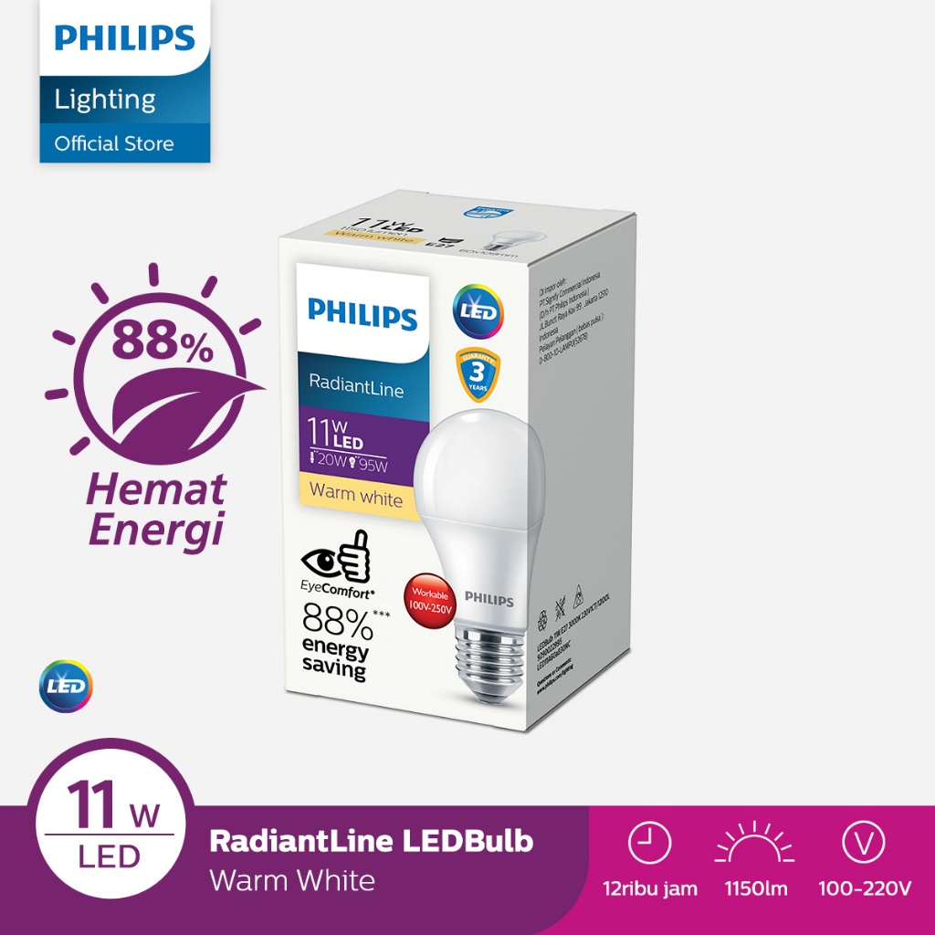 Philips RadiantLine Bola Lampu LED