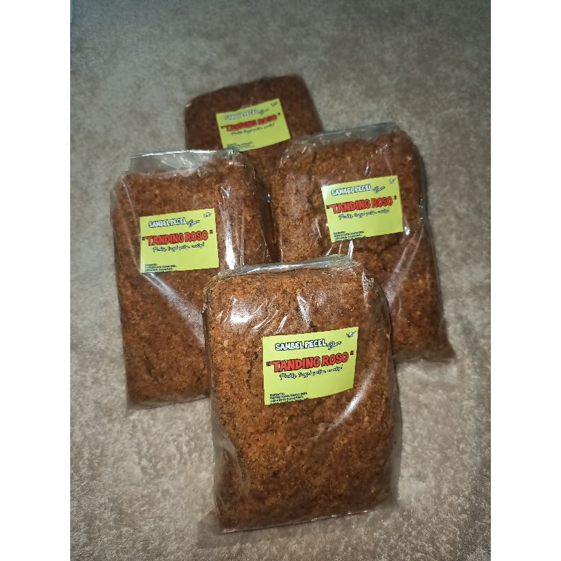 

Sambelpecel/bumbupecelwongBlora"TANDINGROSO"250gr