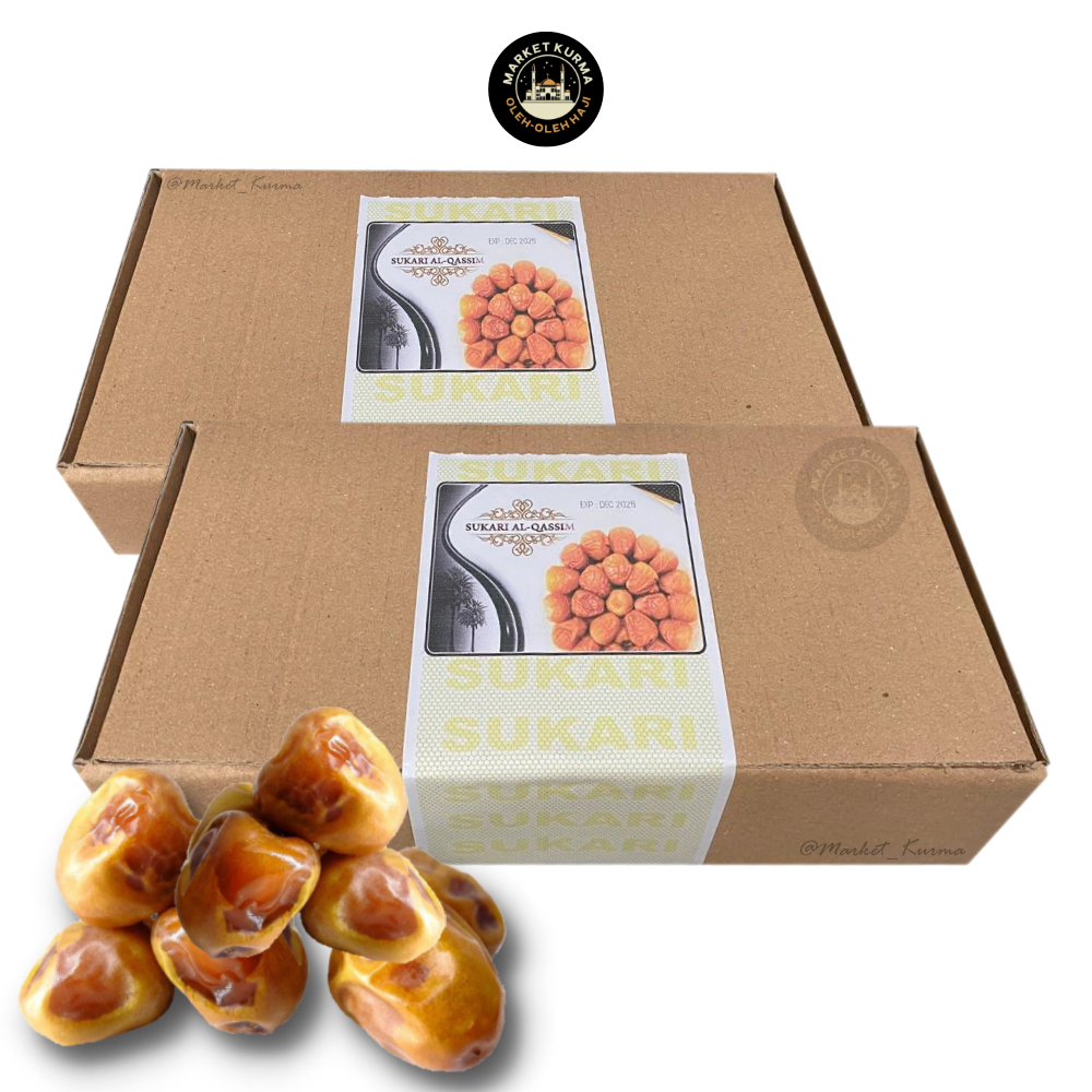 

KURMA SUKARI [1KG]//kurma sukari premium high quality [KEMASAN DUS COKLAT]