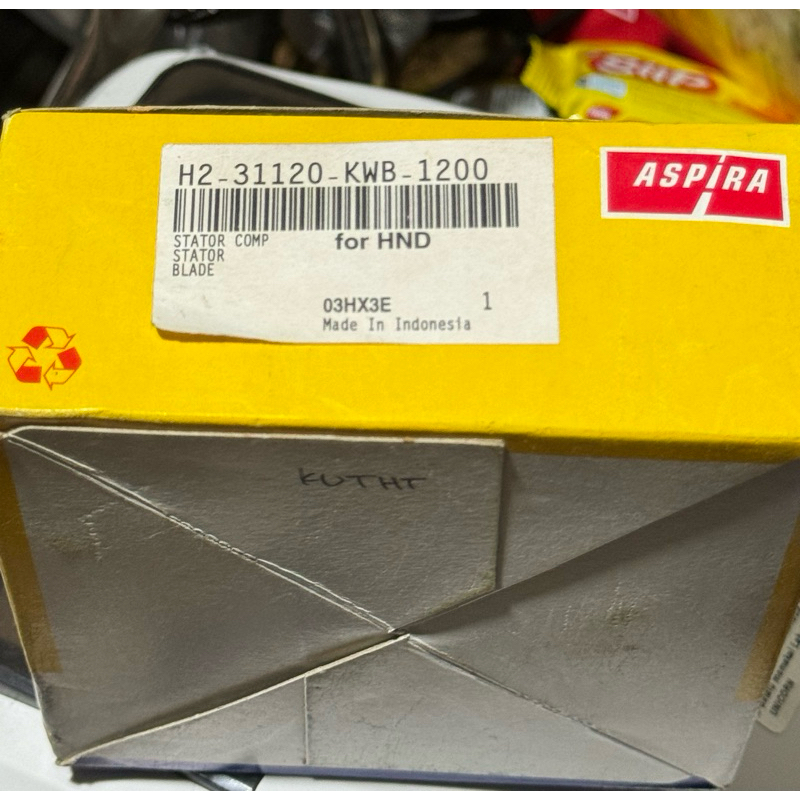 Spul stator pengapian motor bebek sport 110-150cc kompatibel Blade Revo Absolute KWB Aspira