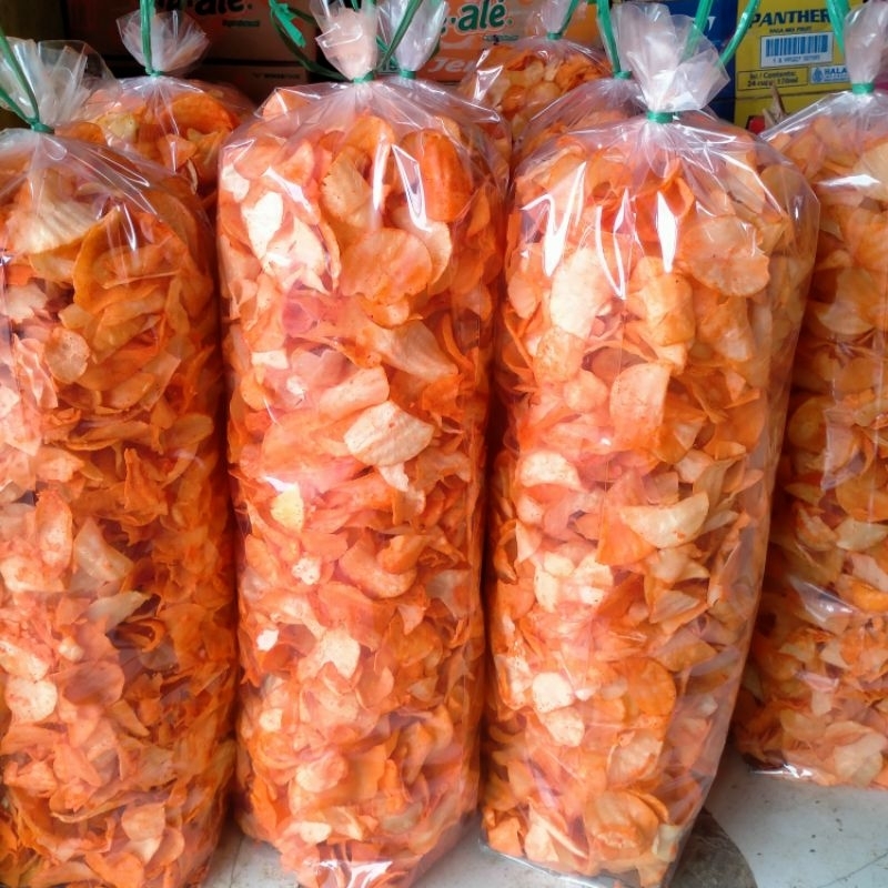 

Keripik Singkong Balado Pedas Asin Gurih 500gr Fresh