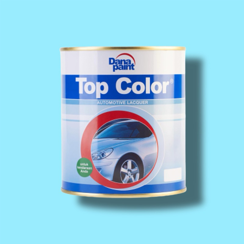 Cat Duco TOP COLOR 1 Liter PUTIH / HITAM / BIRU / MERAH / ABU Danapaint Cat Mobil Kayu Besi