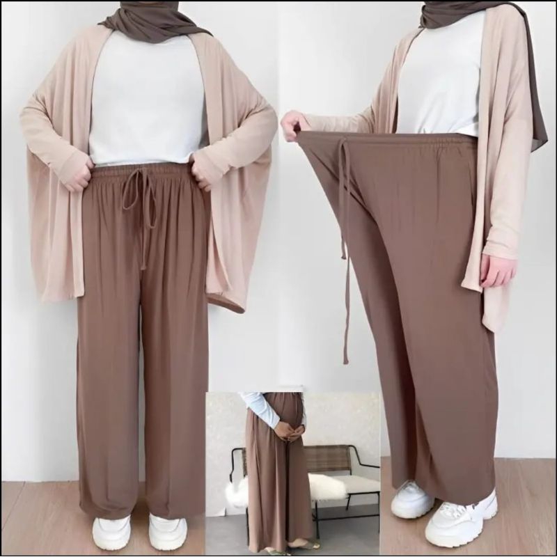 kulot jumbo umbrella super jumbo premium celana panjang wanita