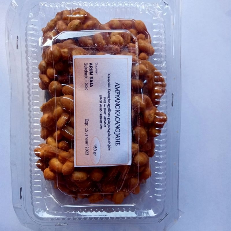 

170 gram ampyang gula kacang arum rasa manis empuk isi 8