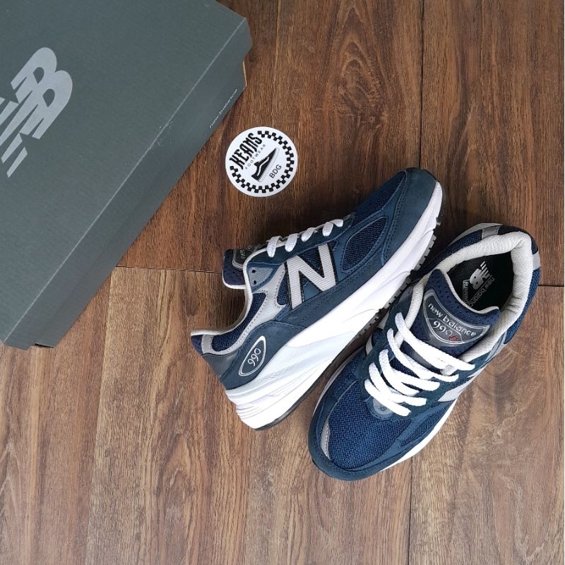 New Balance 990V6 Navy Grey Reflective 990 V6 M990NV6