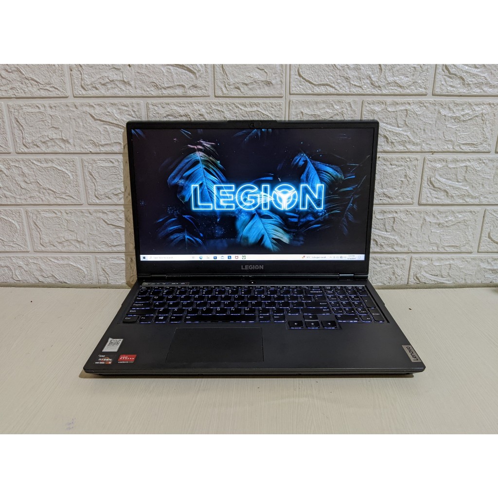 Lenovo Legion 5 Ryzen 5 4600H Nvidia GTX 1650Ti RAM 16GB SSD 256GB HDD 1TB Laptop Gaming Second