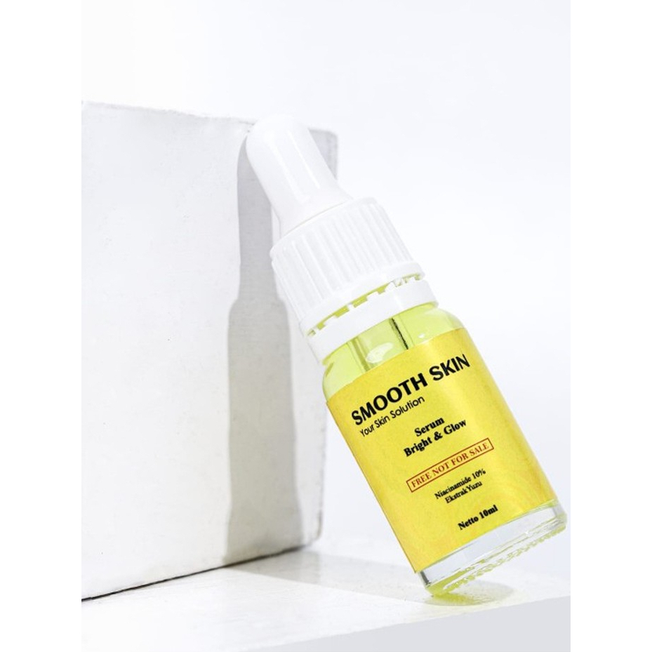 Smooth Skin Serum Bright and Glow Serum Pencerah Atasi Noda Bekas Jerawat Dan Kulit Kering