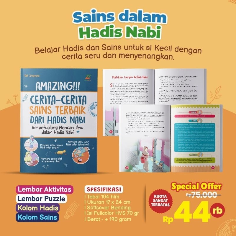 Amazing Cerita-Cerita Sains Terbaik Dari Hadis Nabi
