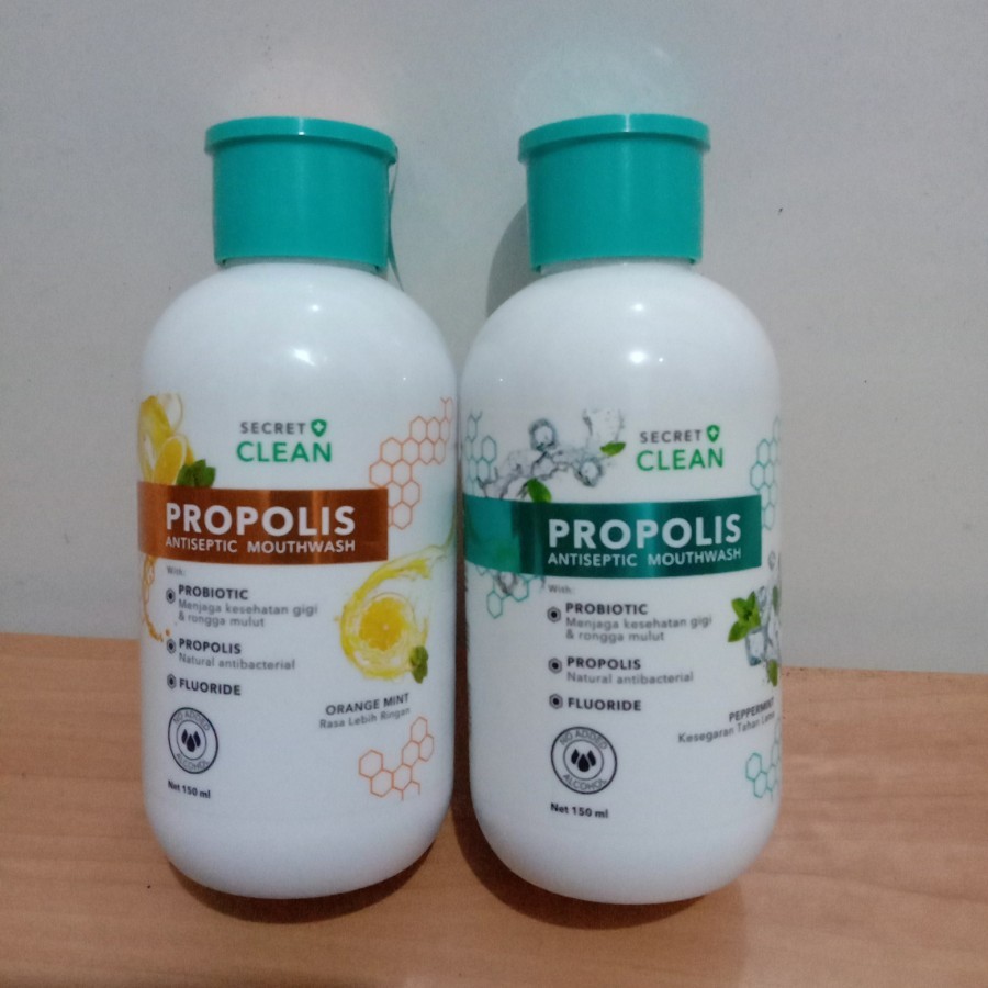 Secret Clean Propolis Antiseptic Mouthwash 150ml ORIGINAL