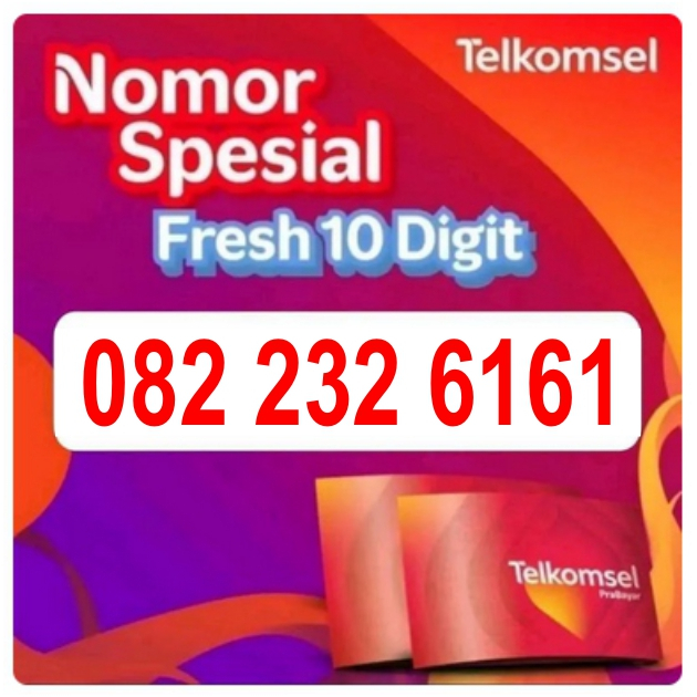 Nomor Cantik Simpati Super 10 Digit Prabayar 232 2232 6161 Nomer Rapi Perdana Telkomsel Sepuluh Angk