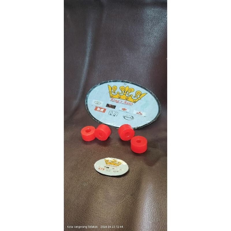 KARET SHOCK BREAKER DEPAN ATAS KIJANG - PANTHER 4 BUAH