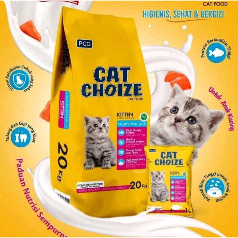 CAT CHOIZE SALMON KITTEN 20KG