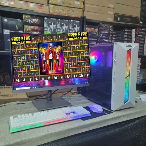 BACA DESKRIPSI =====)PC Gaming Intel Core I3 10105f gen10 16 GB RAM / Komputer Rakitan fulset Monitor 19 inch termurah 2024 dan jual akun freefire-Akun 1