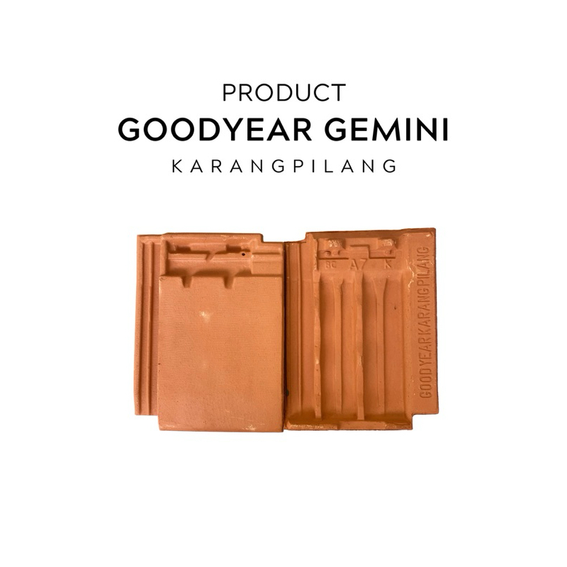 Genteng Karangpilang Goodyear Type Gemini