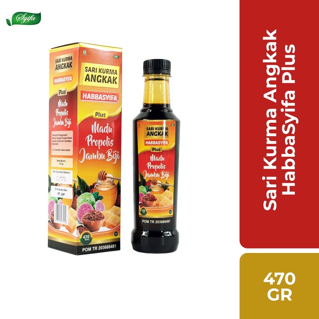

Sari Kurma Madu Angkak Habbasyifa Isi 470gr Original