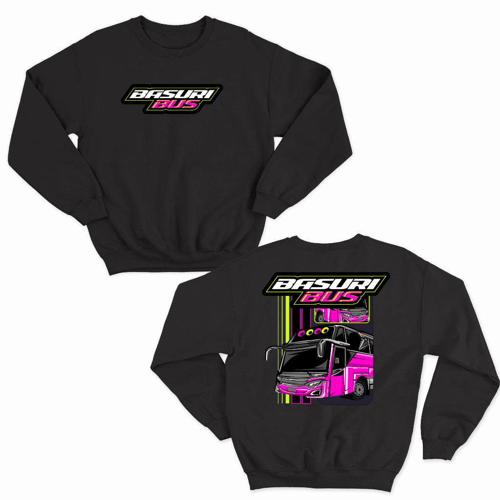 JAKET SWEATER  BISMANIA BASURI BUS BIG SIZE JUMBO