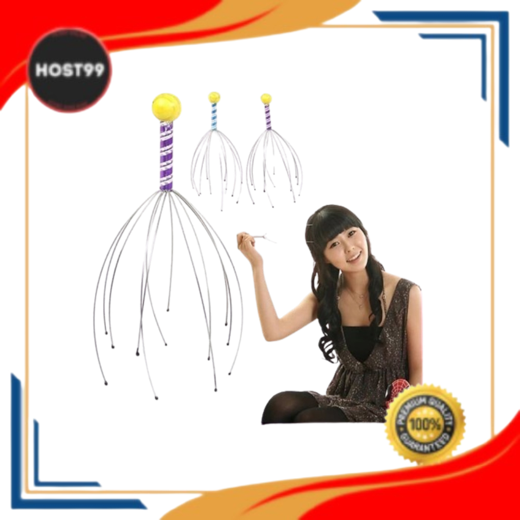 DH - BOKOMA HAND HEAD MASSAGER - ALAT TERAPI KEPALA UNTUK SUSAH TIDUR 0626